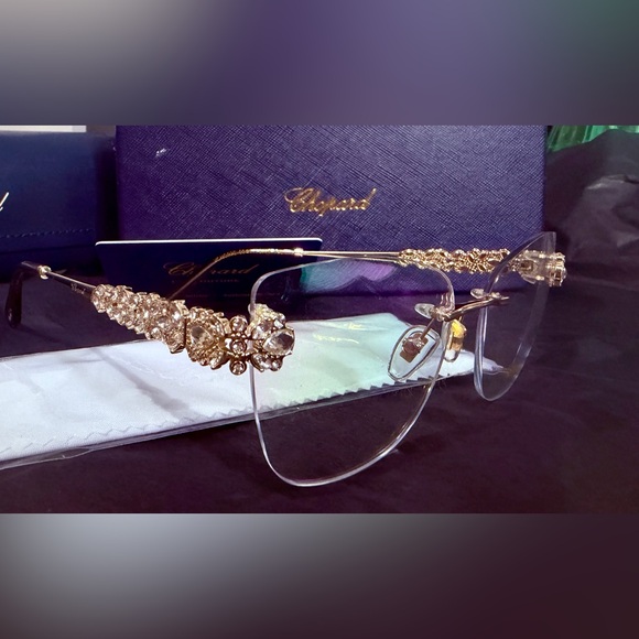 Chopard Gold Eyewear Frame - Picture 5 of 10